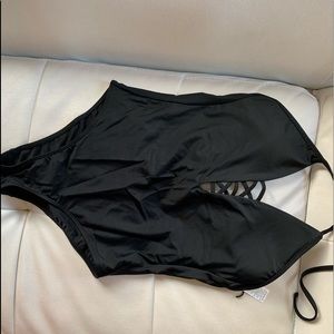 Z Supply black one piece swimsuit